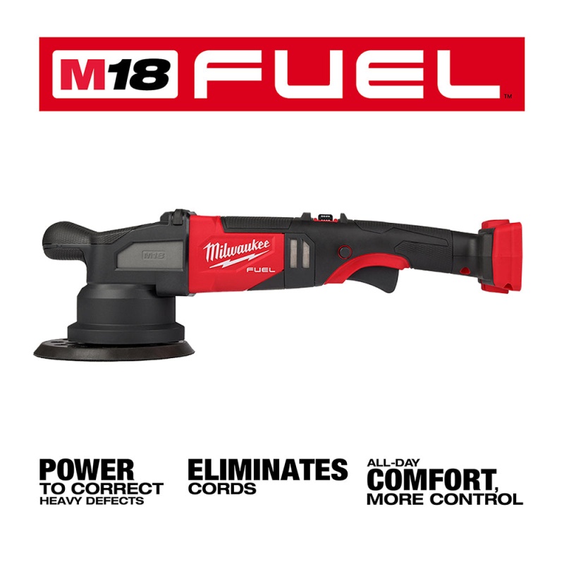 Milwaukee 2685-20 M18 FUEL 18V 21mm Random Orbital Polisher - Bare Tool - Image 2