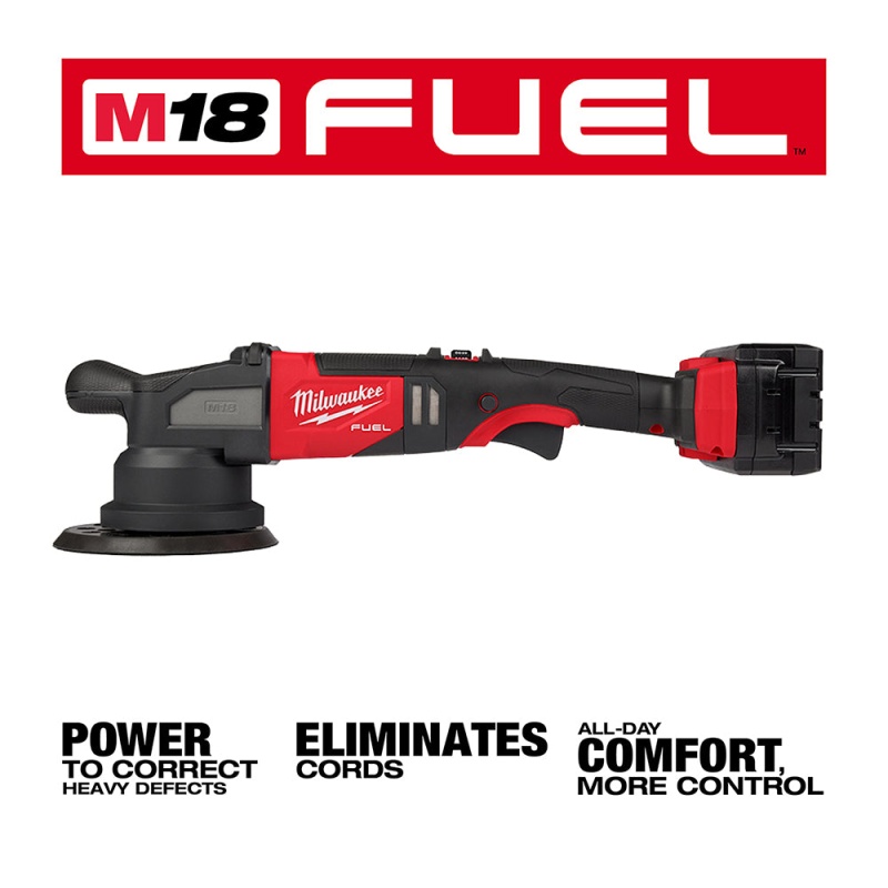 Milwaukee 2685-22HD M18 FUEL 18V 21mm Random Orbital Polisher Kit - Image 3