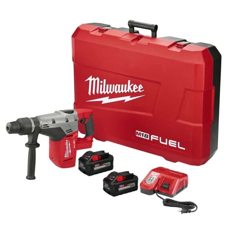 Milwaukee 2717-22HD M18 FUEL 18V 1-9/16-Inch SDS Max Hammer Drill Kit