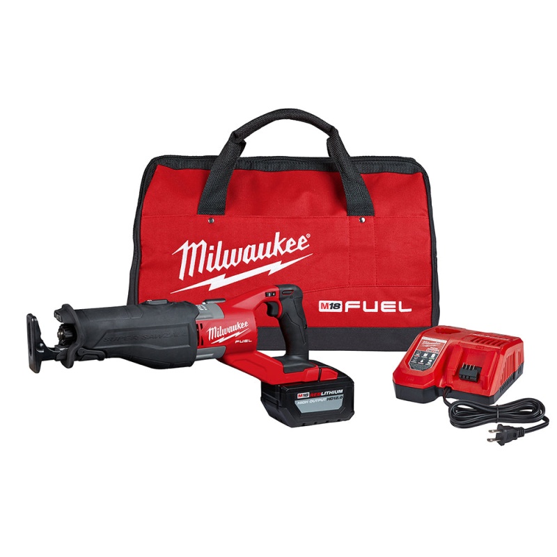 Milwaukee 2722-21HD M18 FUEL 18V 1-1/4-Inch SAWZALL Reciprocating Saw Kit