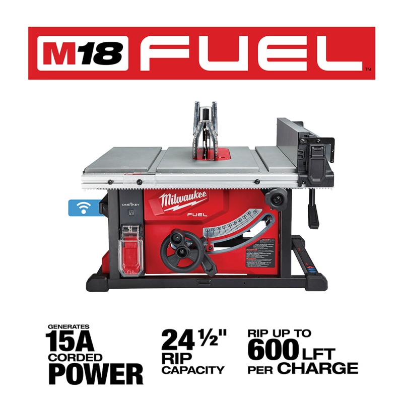 Milwaukee 2736-20 M18 FUEL 18V 8-1/4-Inch One-Key Cordless Table Saw - Bare Tool - Image 3