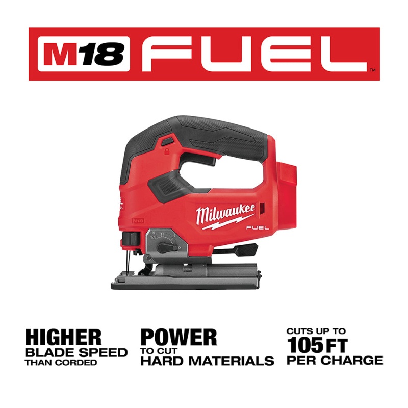 Milwaukee 2737-20 M18 FUEL 18V Cordless D-Handle Jig Saw - Bare Tool - Image 3