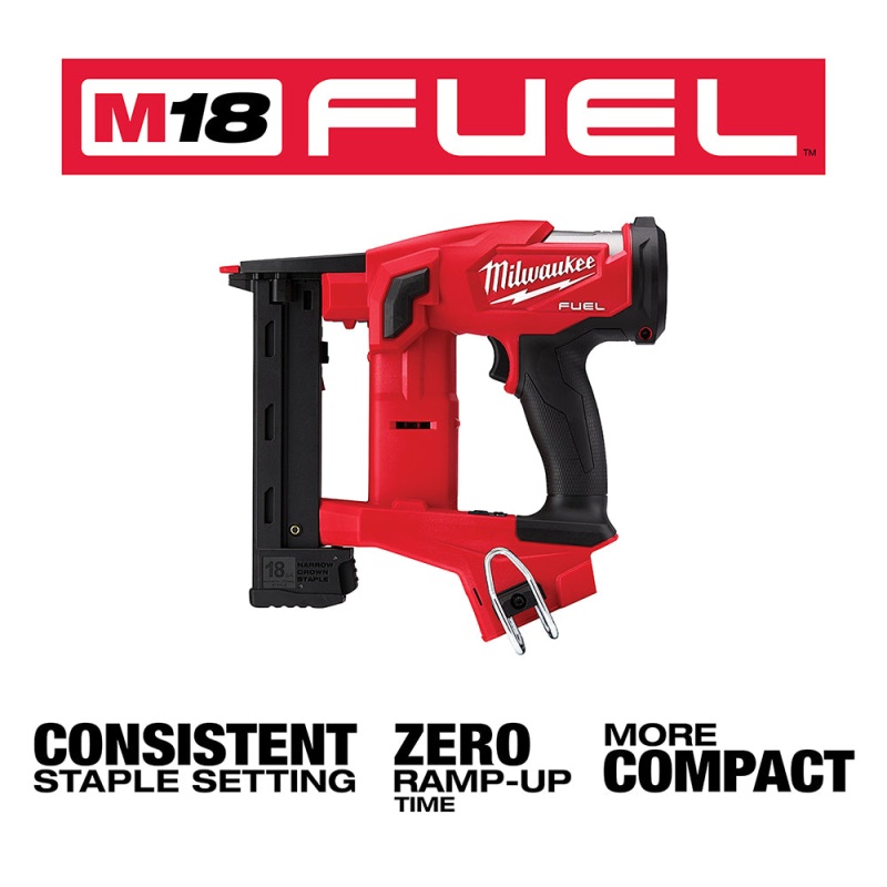 Milwaukee 2749-20 M18 FUEL 18V 18-Gauge 1/4" Narrow Crown Stapler - Bare Tool - Image 4