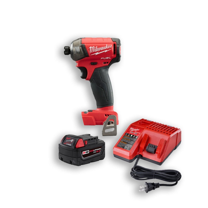 Milwaukee 2760-20SK5 M18 FUEL 18V Surge Impact Driver w/ Battery and Charger