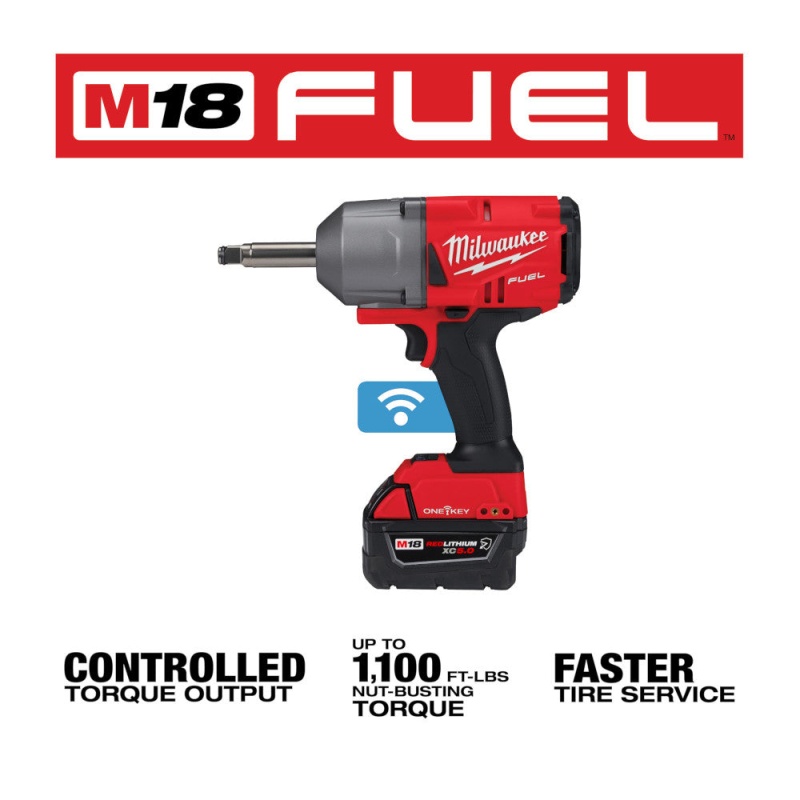 Milwaukee 2769-22R M18 FUEL 18V 1/2" ONE-KEY Controlled Torque Impact Wrench Kit - Image 3