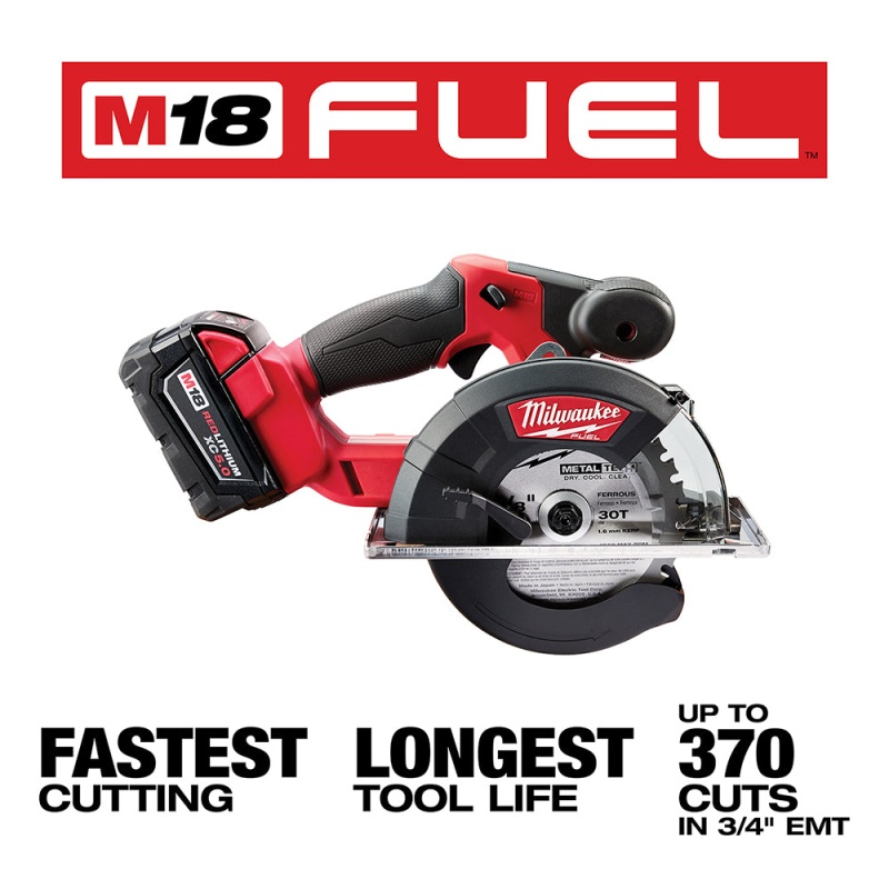 Milwaukee 2782-20 M18 FUEL 18V 5-3/8-Inch Metal Cutting Circular Saw - Bare Tool - Image 3