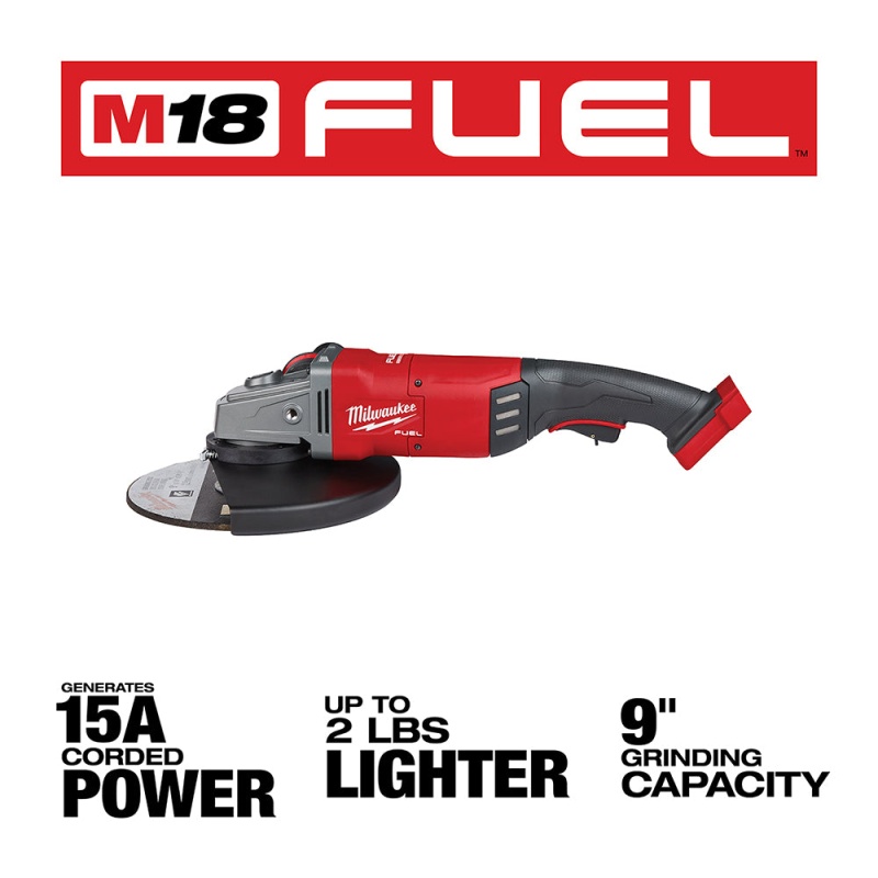 Milwaukee 2785-80 M18 FUEL 18V 7/9" Large Angle Grinder Kit - Bare Tool, Recon - Image 3