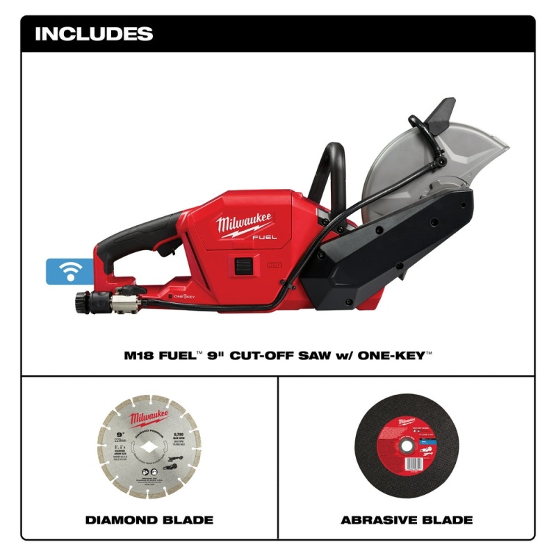 Milwaukee 2786-20 M18 FUEL 18V 9 Inch Cut-Off Saw w/ ONE-KEY - Bare Tool - Image 2