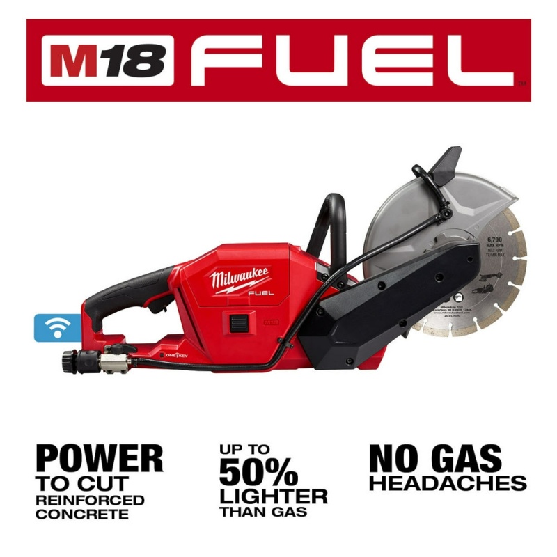 Milwaukee 2786-20 M18 FUEL 18V 9 Inch Cut-Off Saw w/ ONE-KEY - Bare Tool - Image 3