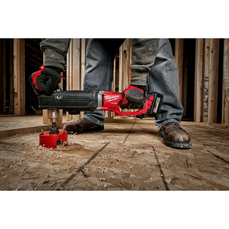 Milwaukee 2809-20 M18 FUEL 18V 1/2 Inch Super Hawg Right Angle Drill - Bare Tool - Image 10