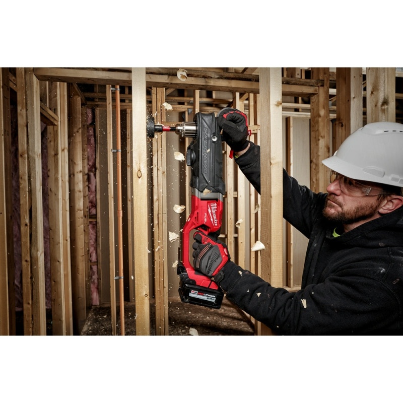 Milwaukee 2809-20 M18 FUEL 18V 1/2 Inch Super Hawg Right Angle Drill - Bare Tool - Image 9