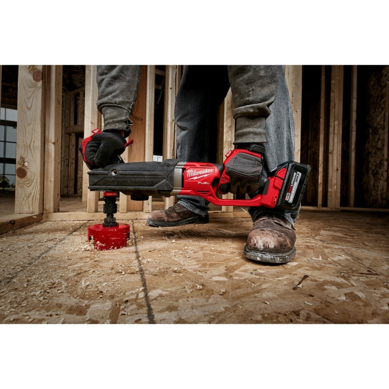 Milwaukee 2811-20 M18 FUEL 18V Super Hawg Right Angle Drill Quik-Lok - Bare Tool - Image 10