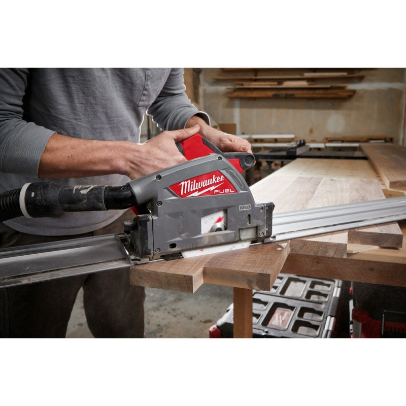 Milwaukee 2831-21TB M18 FUEL 18V Track Saw Kit w/ 55" Track Saw Guide and Blade - Image 9