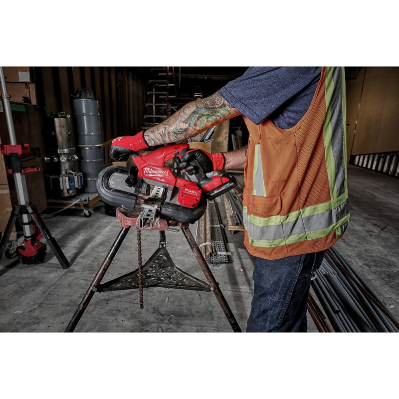 Milwaukee 2829S-20 M18 FUEL 18V Compact Dual-Trigger Band Saw - Bare Tool - Image 4