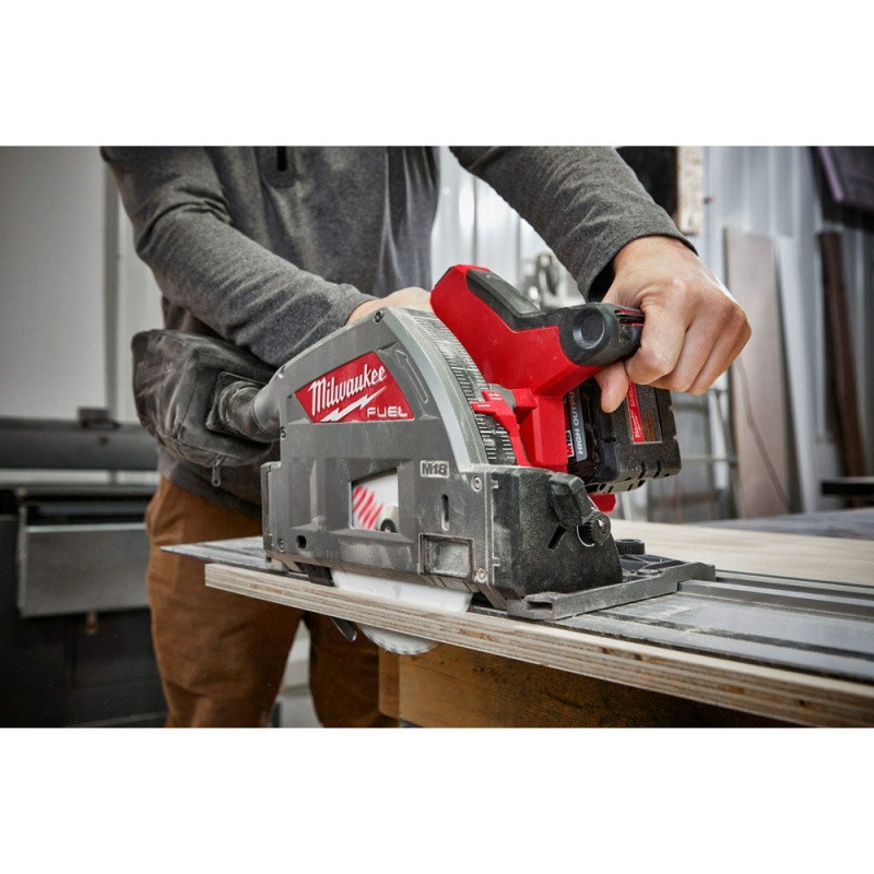 Milwaukee 2831-20PO M18 FUEL 18V Track Saw w/ Track/Blade/Packout - Bare Tool - Image 9