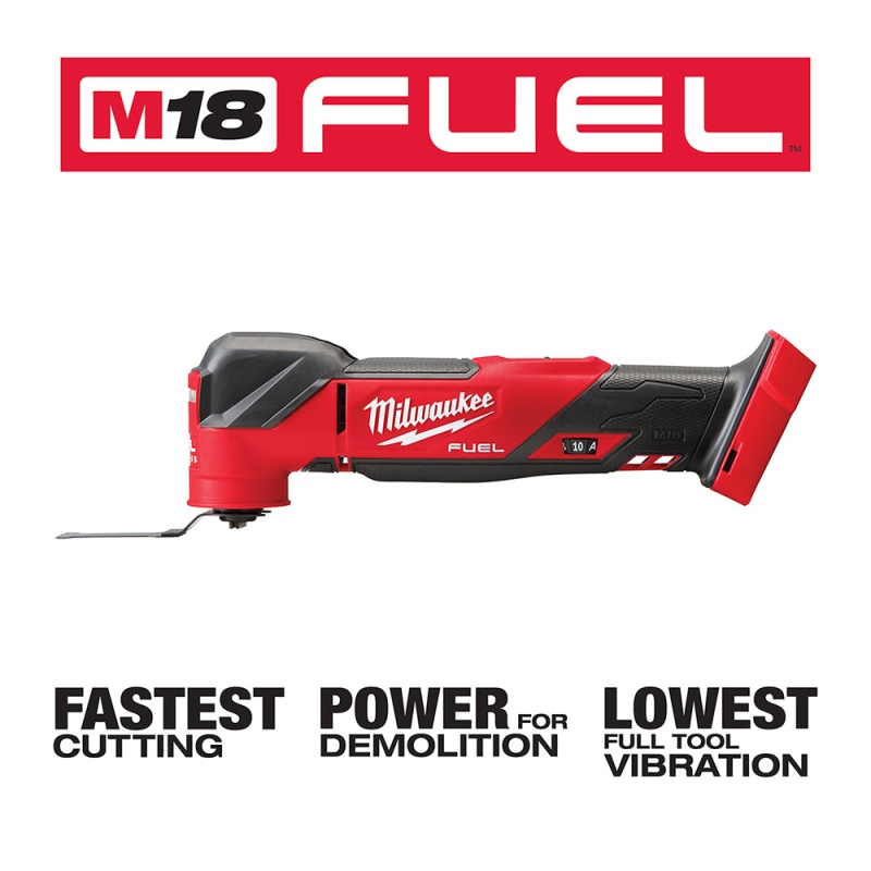 Milwaukee 2836-20 M18 FUEL 18V Cordless Li-Ion Oscillating Multi-Tool -Bare Tool - Image 3