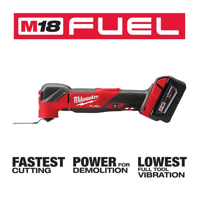 Milwaukee 2836-21 M18 FUEL 18V Cordless Li-Ion Oscillating Multi Tool Kit - Image 3