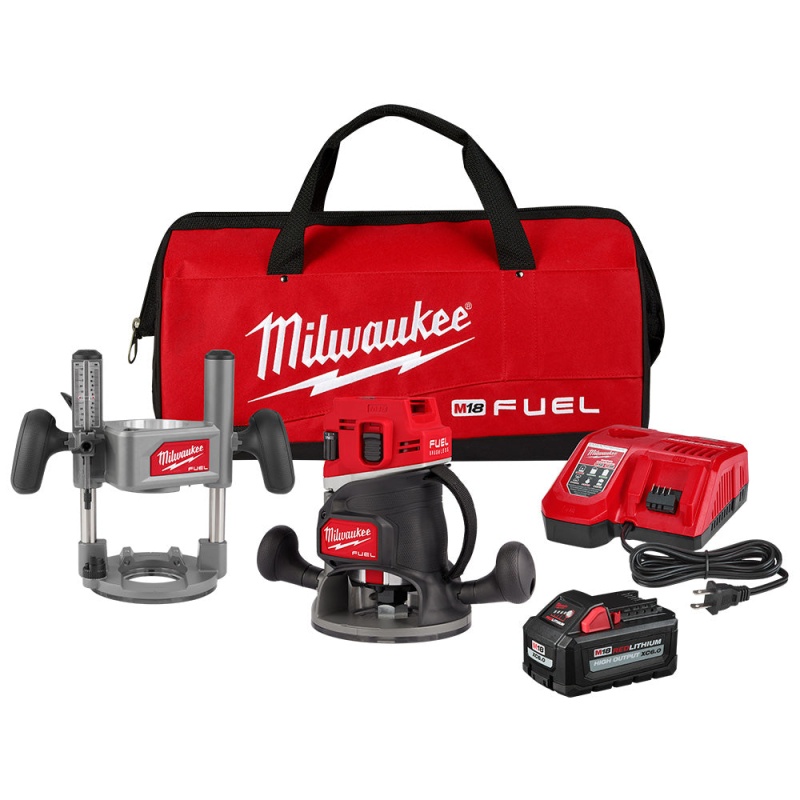 Milwaukee 2838-21 M18 FUEL 18V 1/2" Cordless Lithium-Ion Router Kit