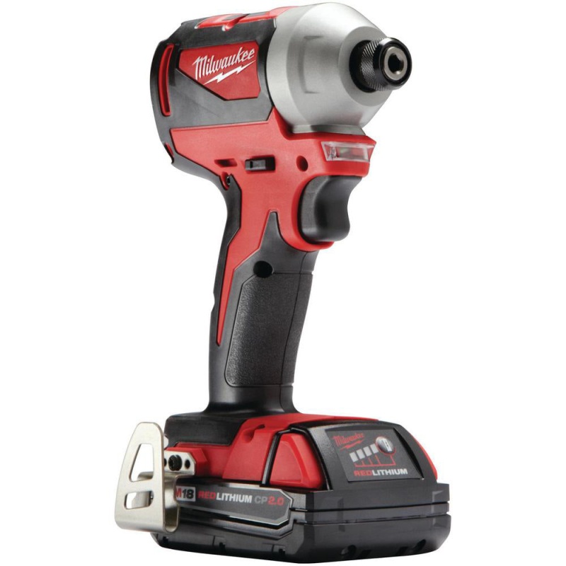 Milwaukee 2850-21P M18 18V Brushless Cordless 1/4 Inch Hex Impact Driver Kit - Image 5