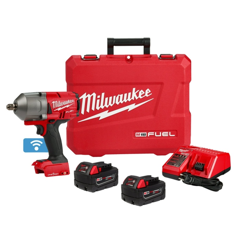 Milwaukee 2862-22R M18 FUEL 18V 1/2" High Torque Impact Wrench Pin Detent Kit