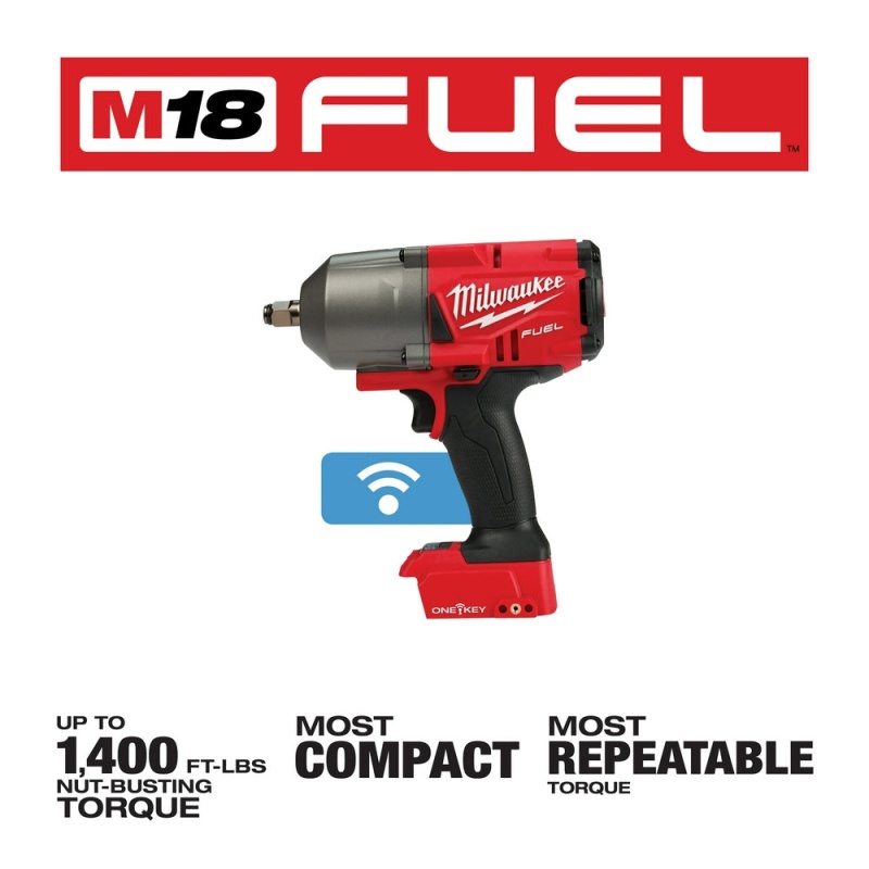 Milwaukee 2863-20 M18 FUEL 18V 1/2-Inch Friction Ring Impact Wrench - Bare Tool - Image 3