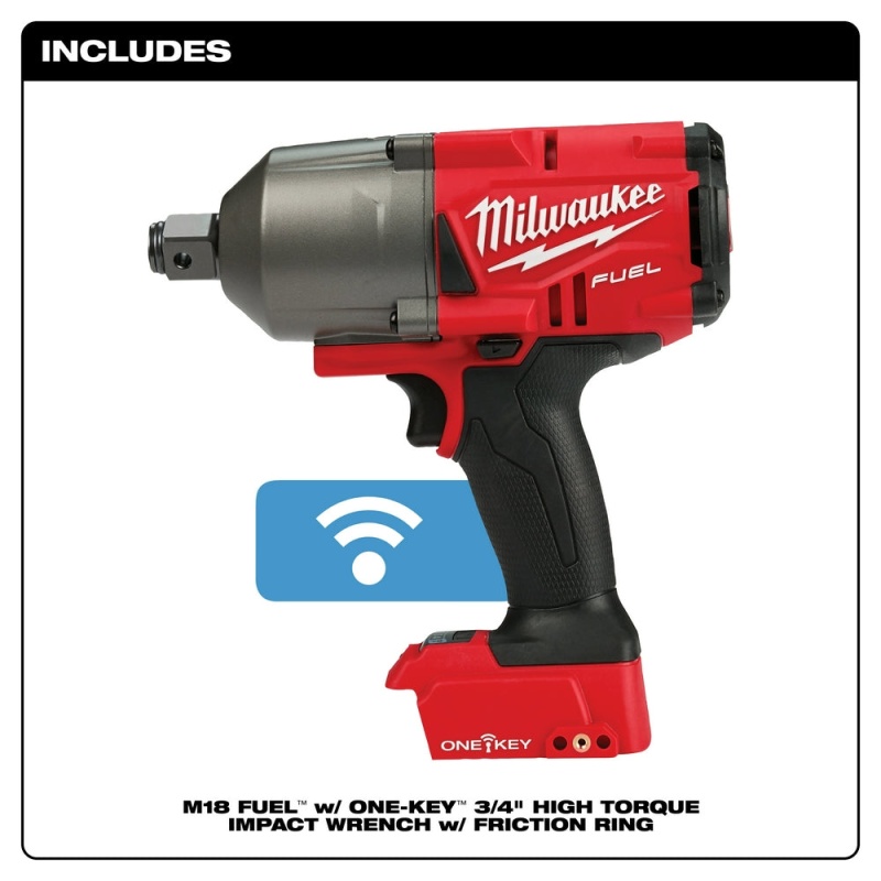 Milwaukee 2864-20 M18 FUEL 18V 3/4-Inch Friction Ring Impact Wrench - Bare Tool - Image 2