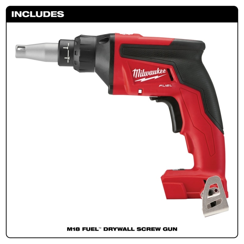 Milwaukee 2866-20 M18 FUEL 18V Drywall Screw Gun - Bare Tool - Image 2