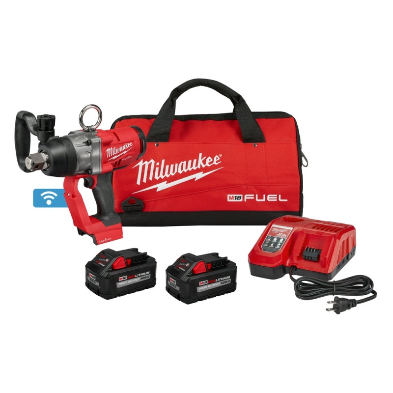 Milwaukee 2867-22 M18 FUEL 18V 1 Inch High Torque Impact Wrench Kit