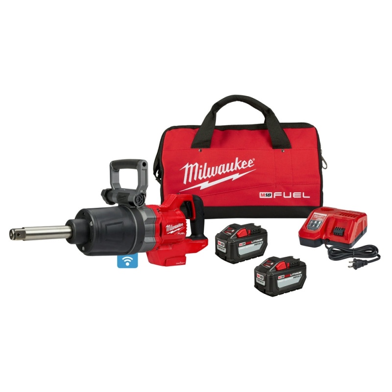 Milwaukee 2869-22HD M18 FUEL 18V 1" D-Handle Anvil High Torque Impact Wrench Kit