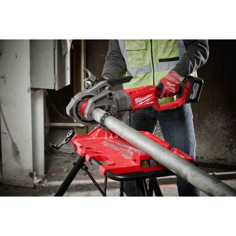 Milwaukee 2874-22HDBS M18 FUEL 18V Pipe Threader / Deep Bandsaw Combo Kit - Image 18