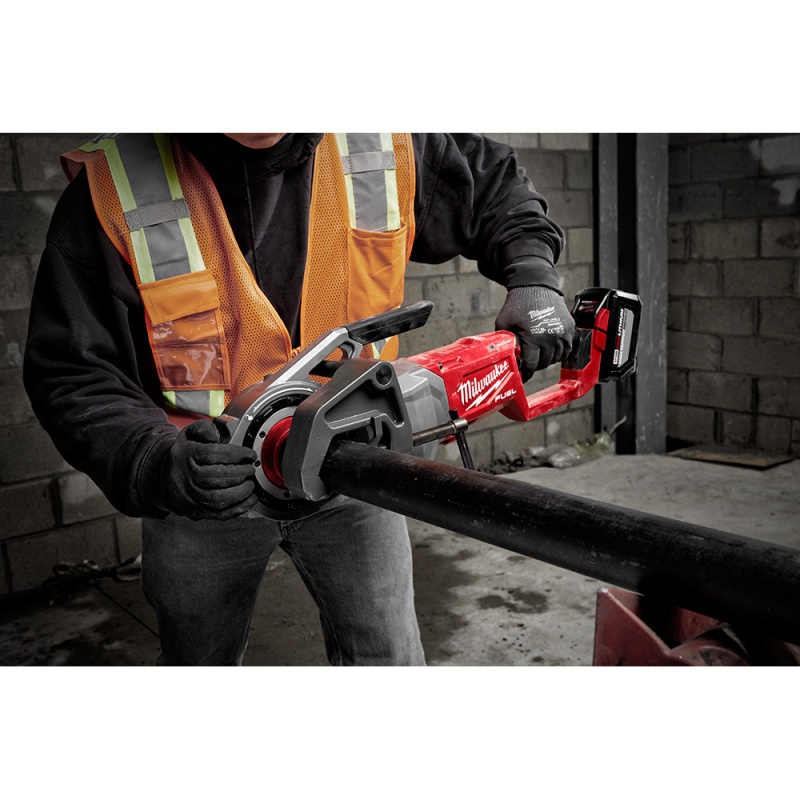 Milwaukee 2874-22HDBS M18 FUEL 18V Pipe Threader / Deep Bandsaw Combo Kit - Image 21