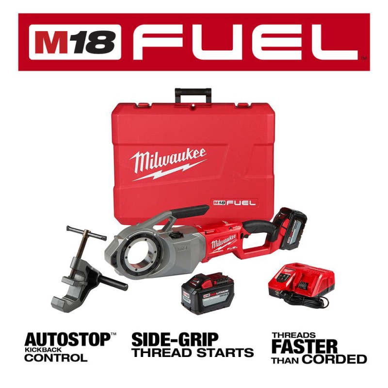 Milwaukee 2874-22HD M18 FUEL 18V Pipe Threader ONE-KEY Kit - Image 2