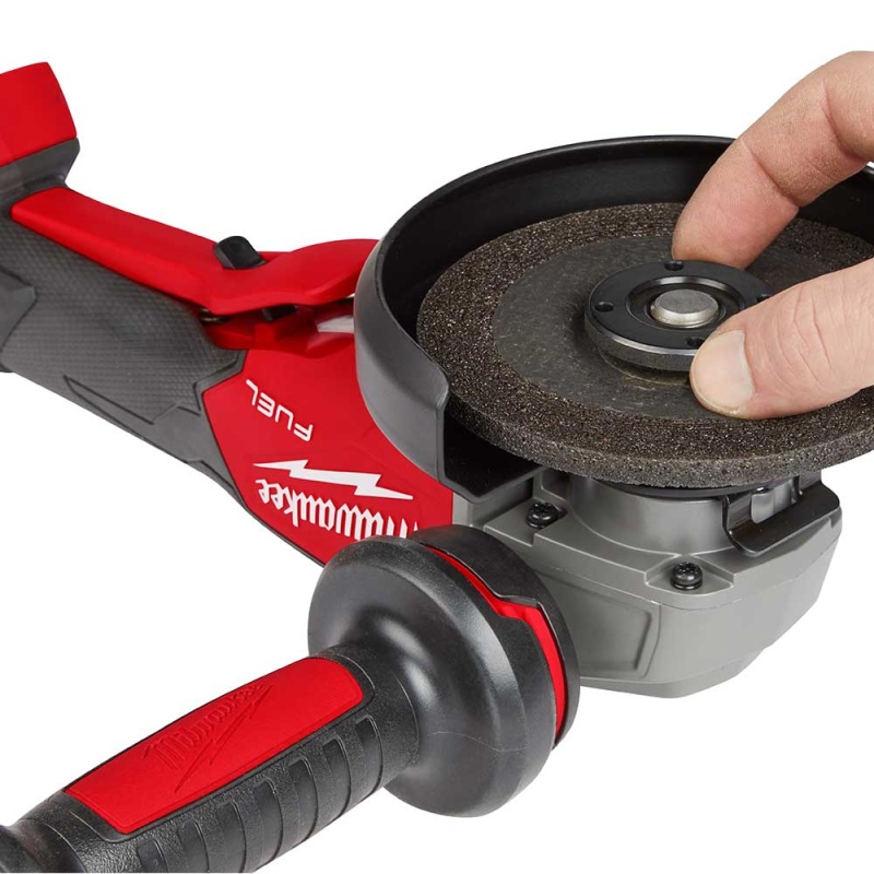 Milwaukee 2882-20 M18 FUEL 4-1/2" / 5" Paddle Switch Braking Grinder - Bare Tool - Image 8