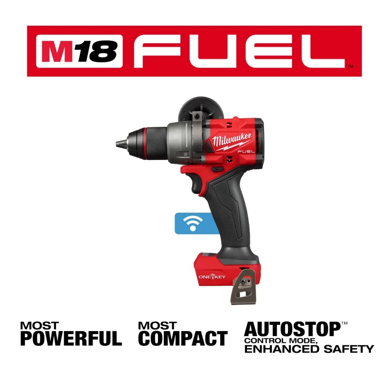 Milwaukee 2905-20 M18 FUEL 18V 1/2" Drill/Driver w/ ONE-KEY - Bare Tool - Image 3