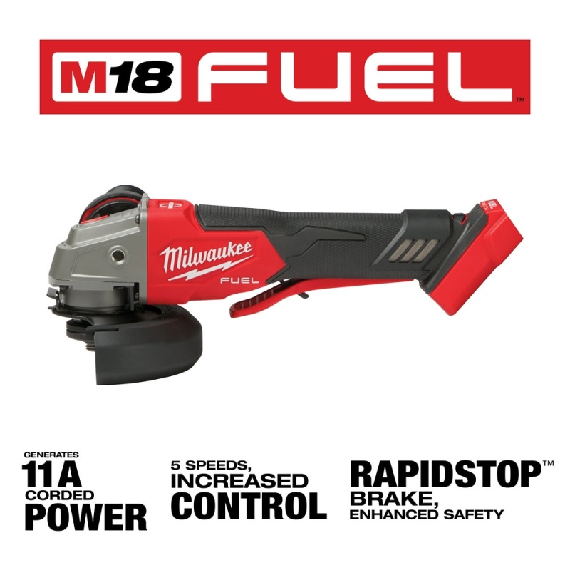 Milwaukee 2912-20GR2 M18 FUEL 18V 1" SDS Plus Cordless Rotary Hammer w/ Grinder - Image 21