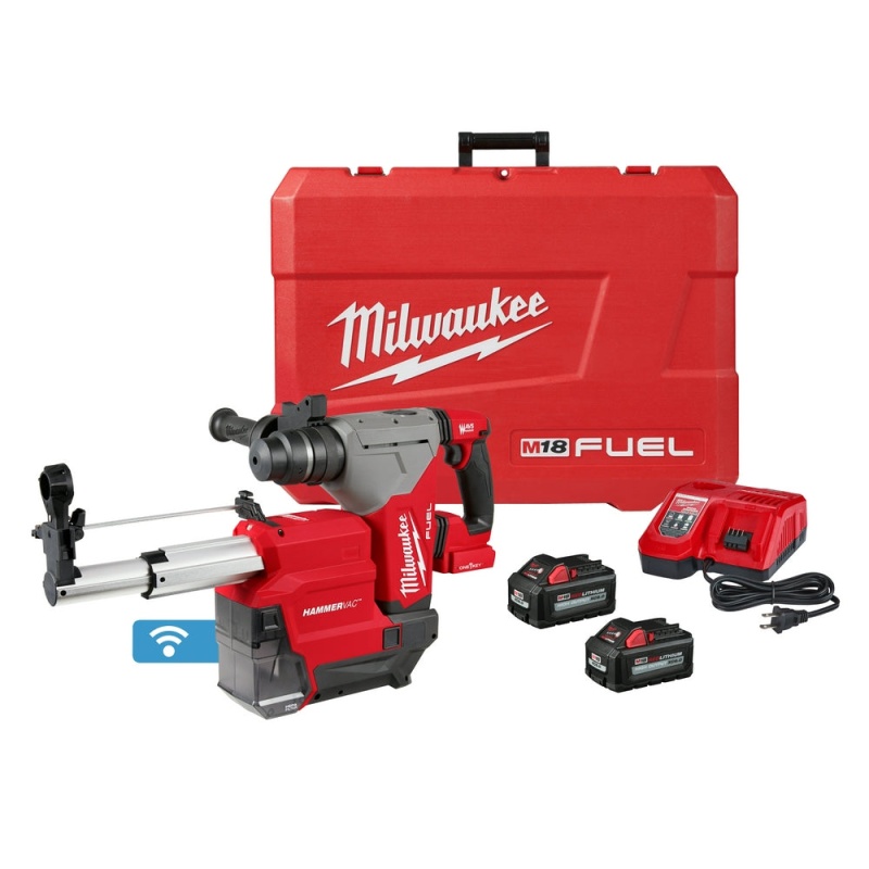 Milwaukee 2915-22DEGR M18 FUEL 18V 1-1/8" SDS Rotary Hammer / Grinder Combo Kit - Image 2