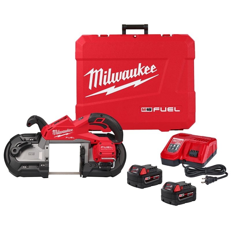 Milwaukee 2929-22 M18 FUEL Brushless Cordless Lightweight Deep Cut Band Saw Kit