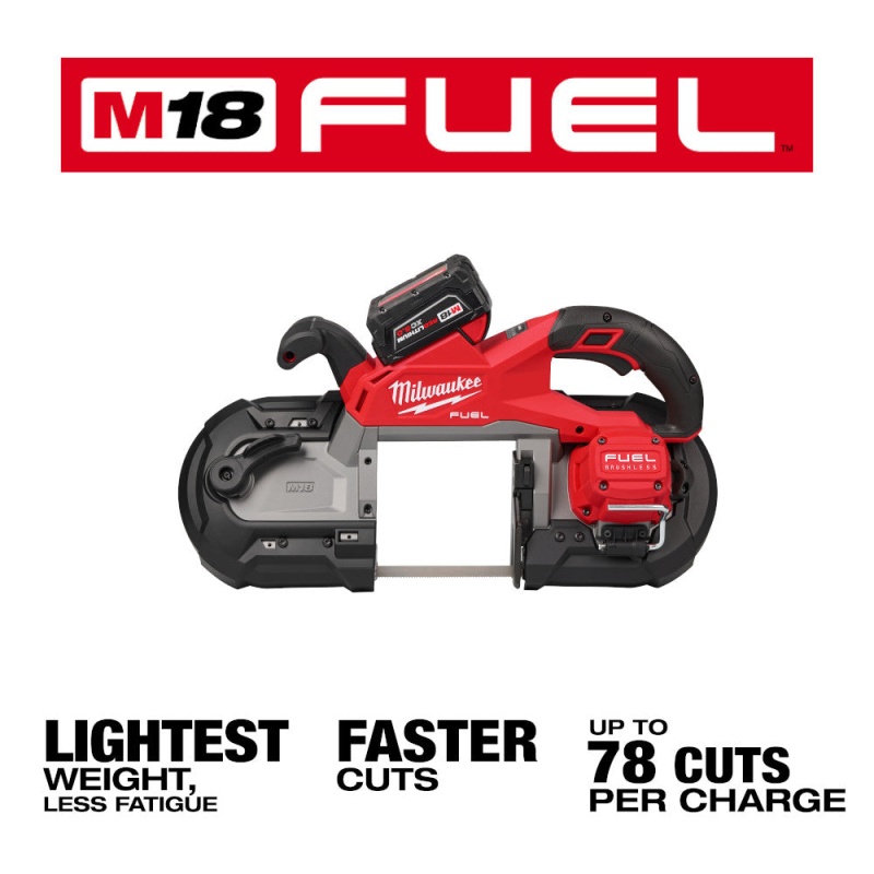 Milwaukee 2929-22 M18 FUEL Brushless Cordless Lightweight Deep Cut Band Saw Kit - Image 2