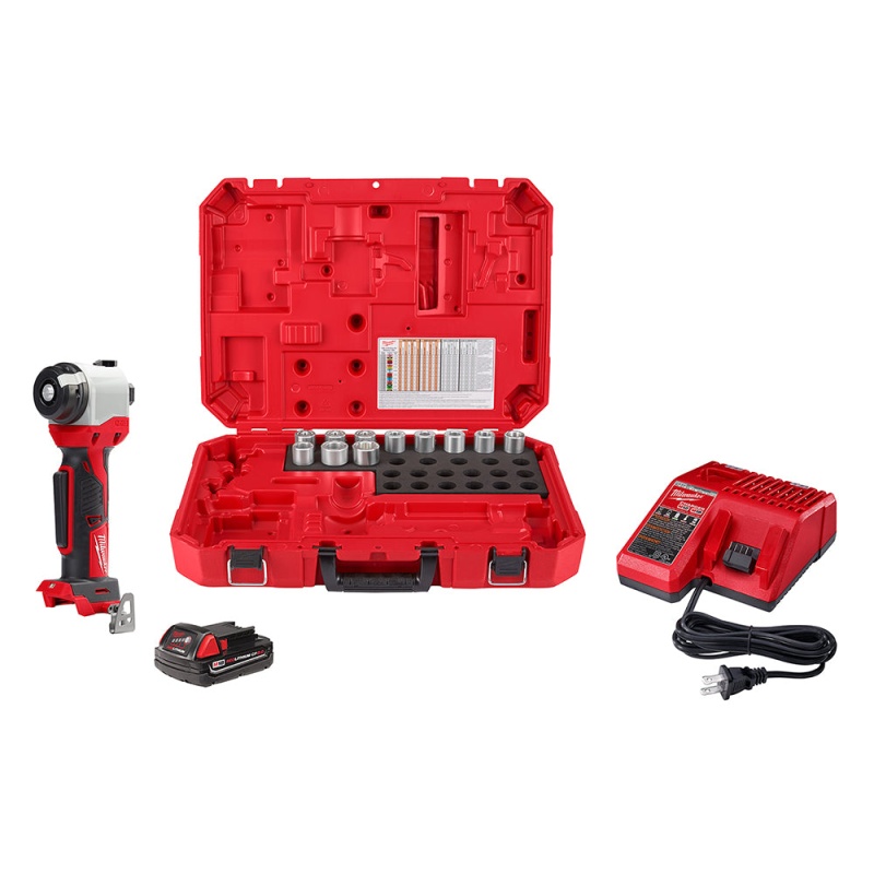 Milwaukee 2935AL-21 M18 18V Cable Stripper Kit for Aluminum THHN, XHHW