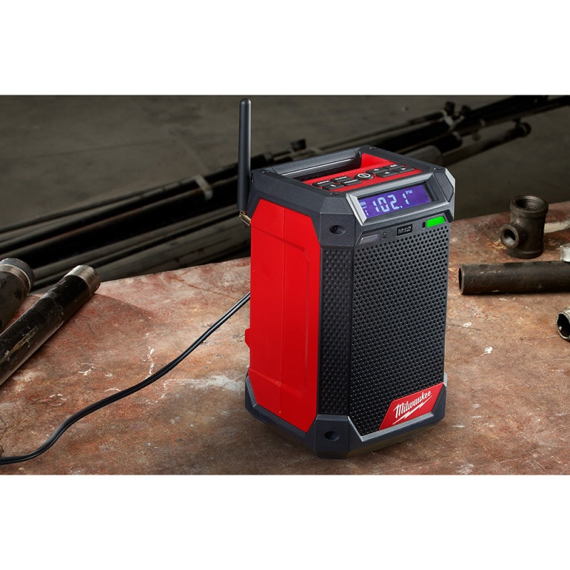 Milwaukee 2951-20 M12 12V Bluetooth Speaker Radio/Charger - Bare Tool - Image 8