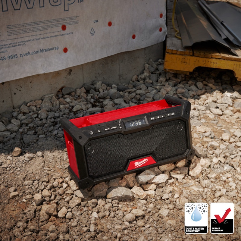 Milwaukee 2952-20 M18 18V Bluetooth Jobsite Radio - Bare Tool - Image 7