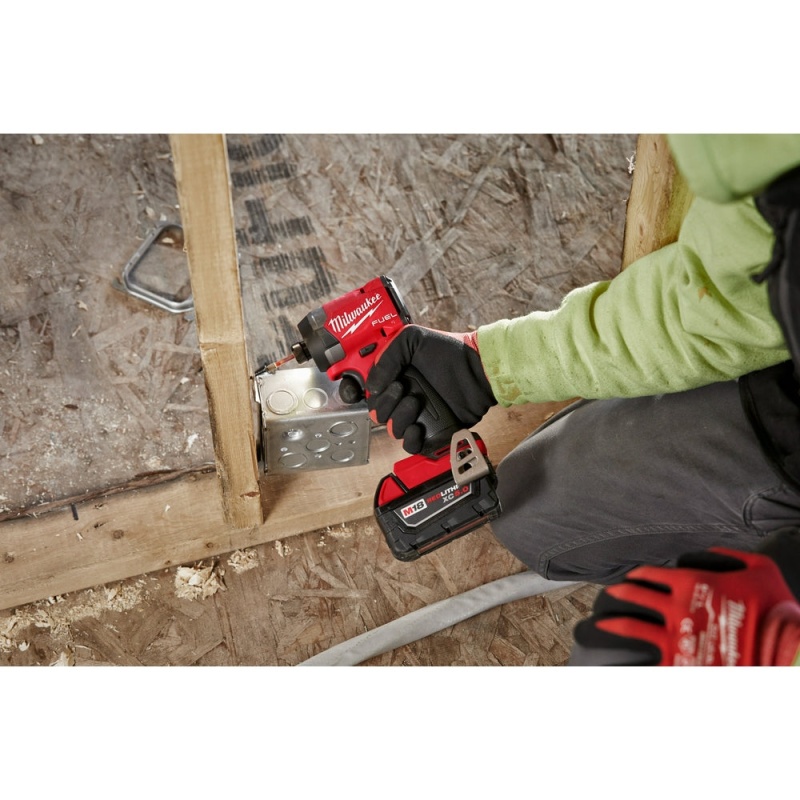 Milwaukee 2953-20 M18 FUEL 18V 1/4" Hex Cordless Li-Ion Impact Driver -Bare Tool - Image 11