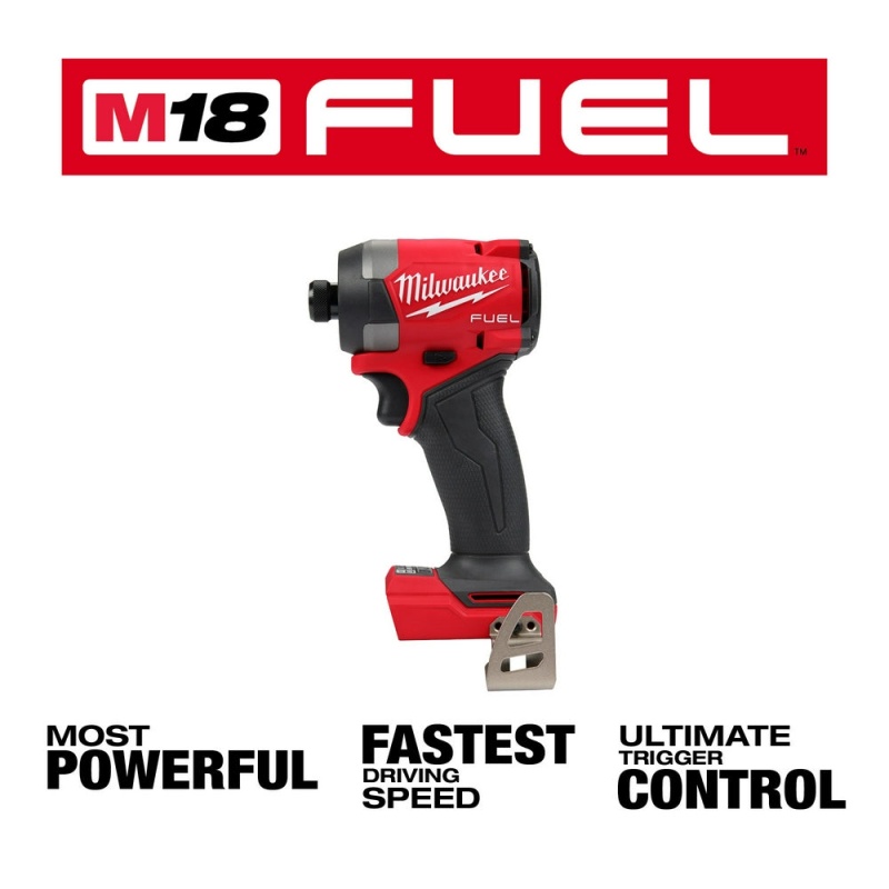 Milwaukee 2953-20 M18 FUEL 18V 1/4" Hex Cordless Li-Ion Impact Driver -Bare Tool - Image 3