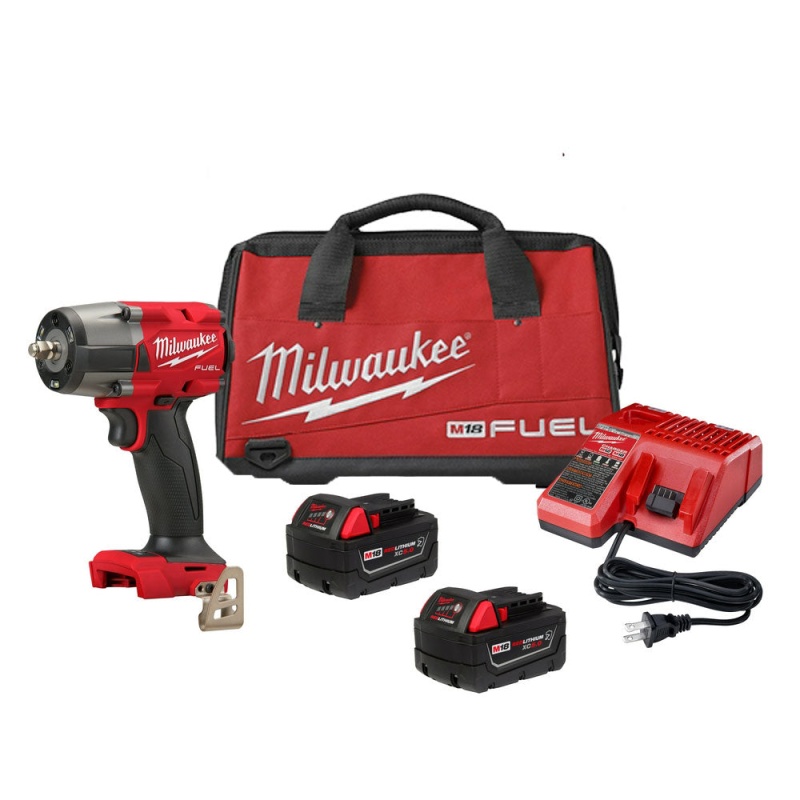 Milwaukee 2960-22R M18 FUEL 18V 3/8" Mid-Torque Impact Wrench w/ Ring Kit