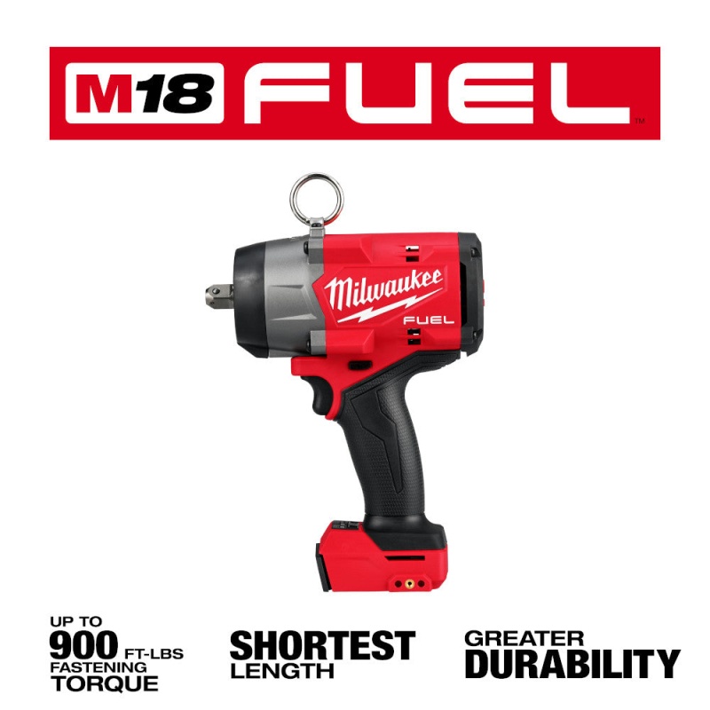 Milwaukee 2966-20 M18 FUEL 18V 1/2" High Torque Impact Wrench w/ Pin - Bare Tool - Image 3