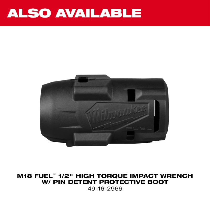 Milwaukee 2966-20 M18 FUEL 18V 1/2" High Torque Impact Wrench w/ Pin - Bare Tool - Image 9