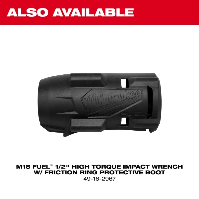 Milwaukee 2967-20HD8 M18 FUEL 18V 1/2" Li-Ion Impact Wrench w/ 8AH Starter Kit - Image 8