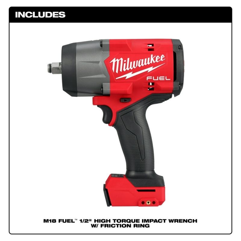 Milwaukee 2967-20 M18 FUEL 18V 1/2" High Torque Impact Wrench - Bare Tool - Image 2