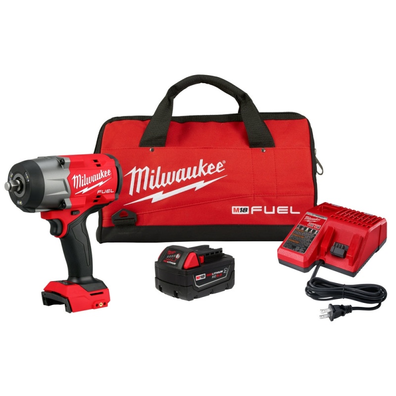 Milwaukee 2967-21B M18 FUEL 18V 1/2" High Torque Impact Wrench Kit