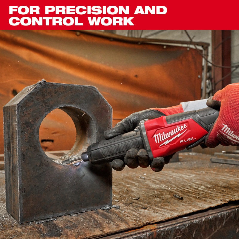 Milwaukee 2984-20 M18 FUEL 18V Braking Die Grinder w/ Paddle Switch - Bare Tool - Image 10